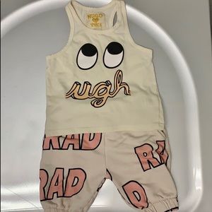 Hugo Loves Tiki trendy toddler outfit